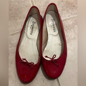 Repetto red Cendrillon Ballerina Flats